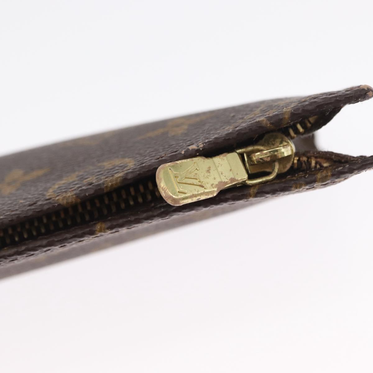 LOUIS VUITTON Monogram Bucket GM Accessory Pouch LV Auth 165937