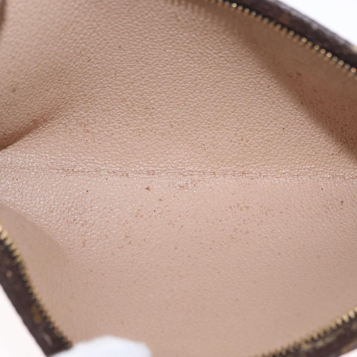LOUIS VUITTON Monogram Bucket GM Accessory Pouch LV Auth 165937