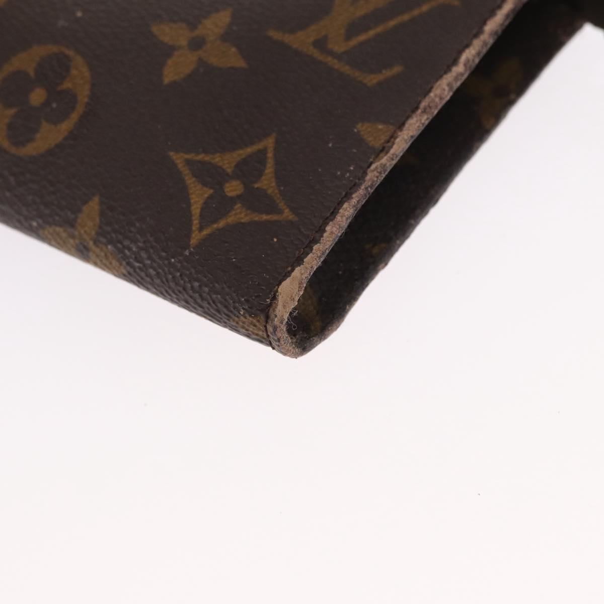 LOUIS VUITTON Monogram Bucket GM Accessory Pouch LV Auth 165937