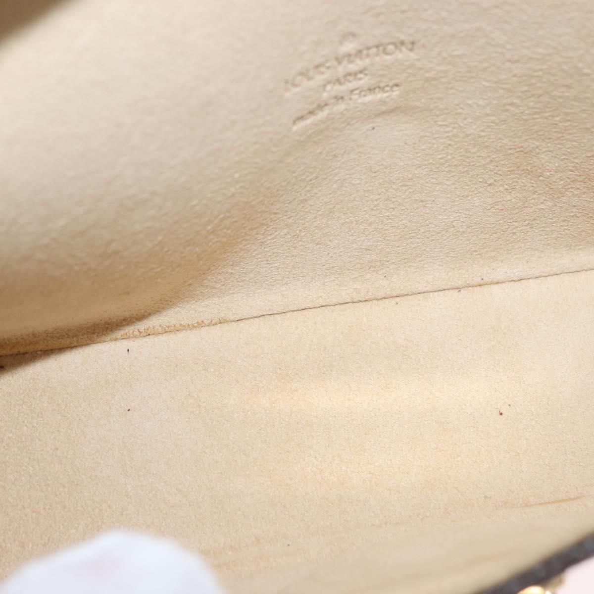 LOUIS VUITTON Monogram Pochette lagoon Glasses Case M60008 LV Auth 165945V