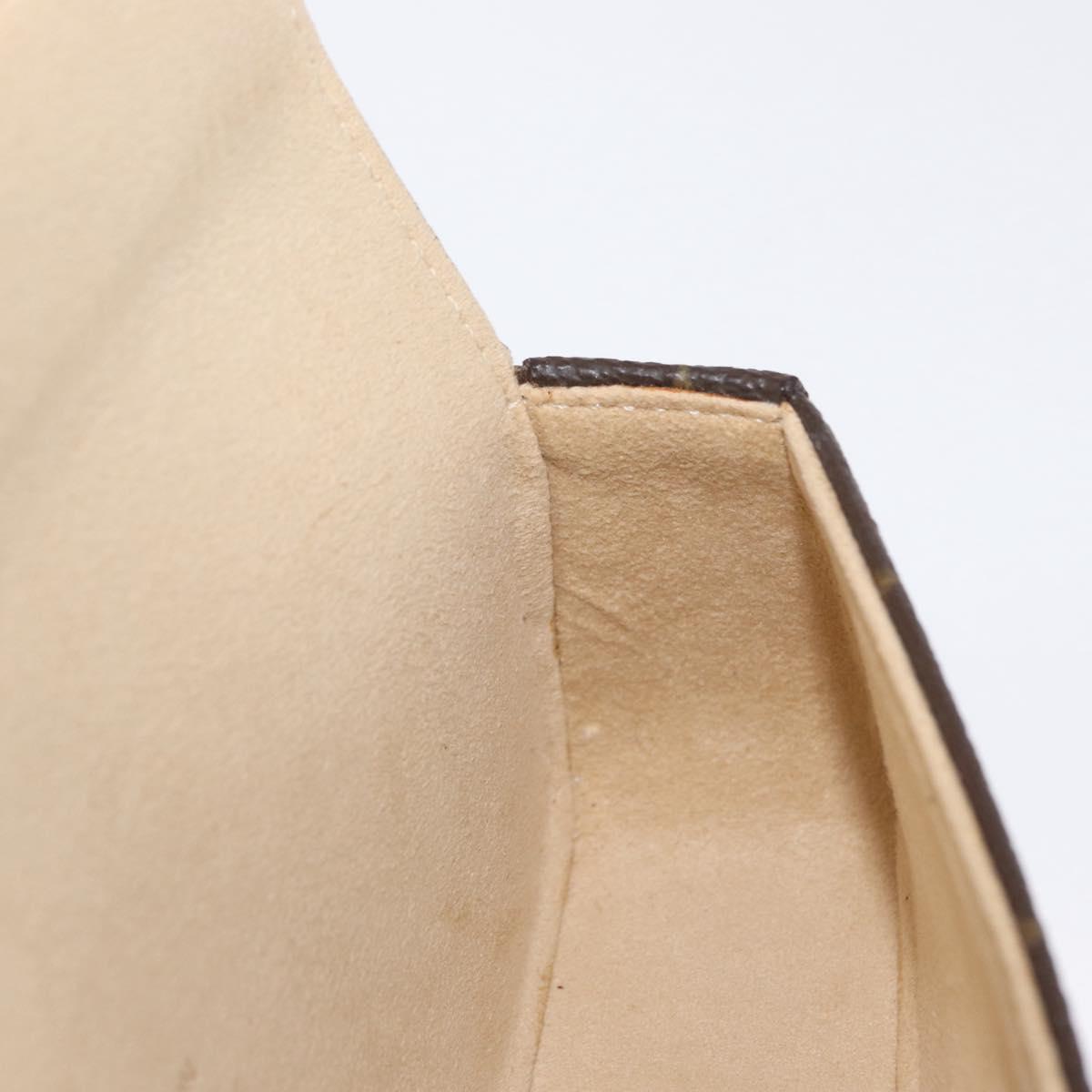 LOUIS VUITTON Monogram Pochette lagoon Glasses Case M60008 LV Auth 165945V