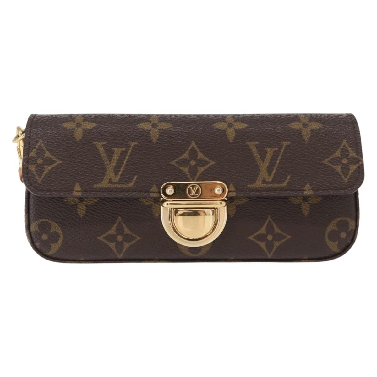 LOUIS VUITTON Monogram Pochette lagoon Glasses Case M60008 LV Auth 165945V