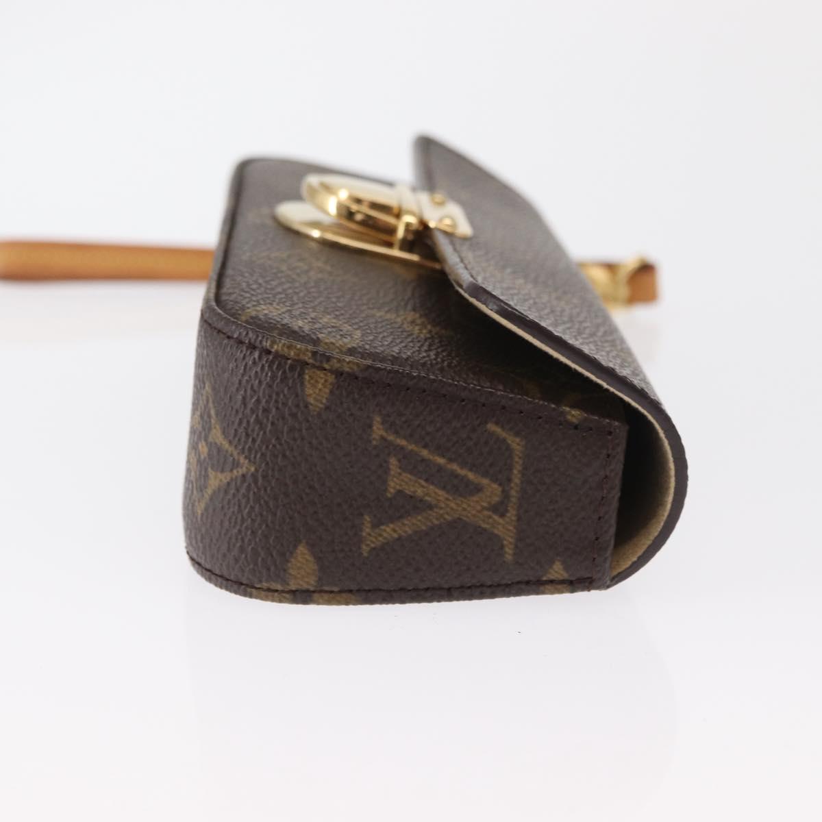 LOUIS VUITTON Monogram Pochette lagoon Glasses Case M60008 LV Auth 165945V