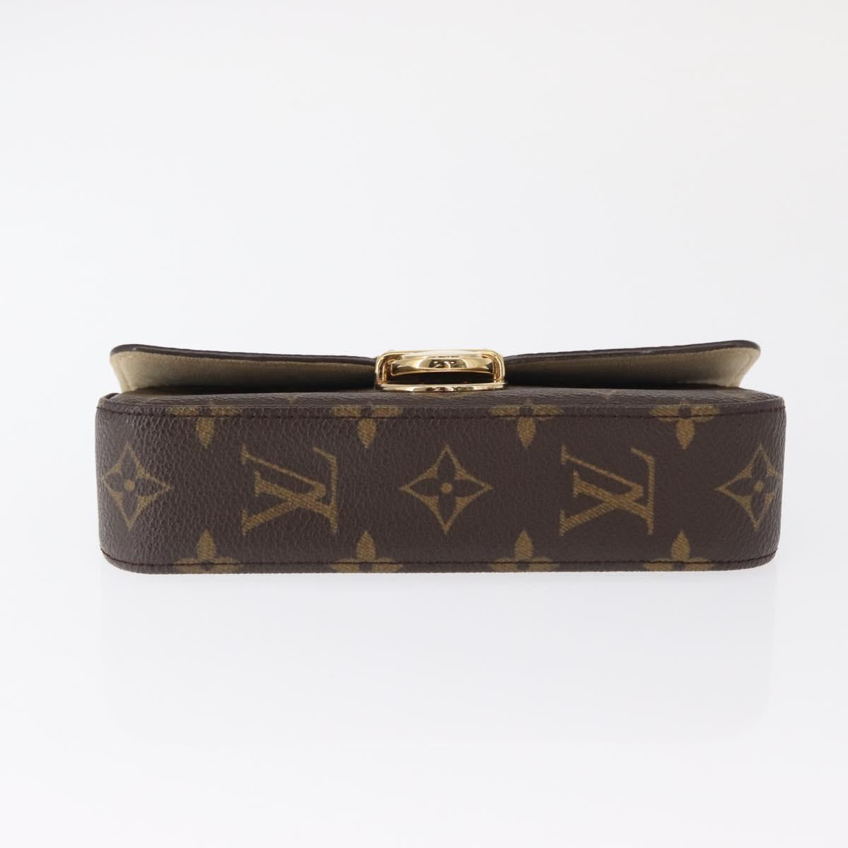 LOUIS VUITTON Monogram Pochette lagoon Glasses Case M60008 LV Auth 165945V