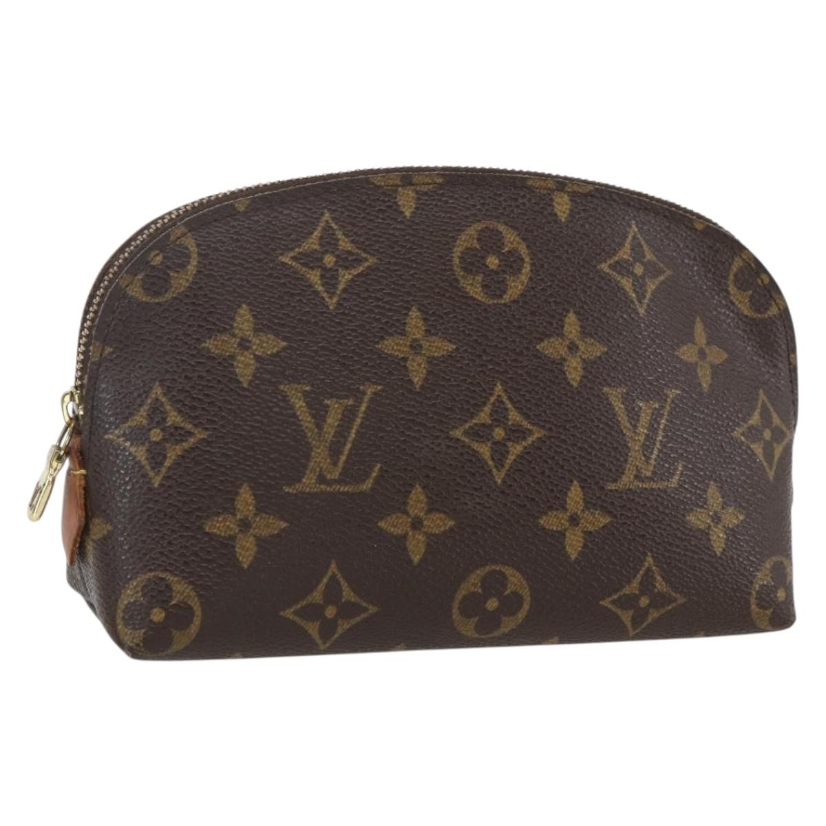 LOUIS VUITTON Monogram Pochette Cosmetic PM Pouch M43998 LV Auth 165946