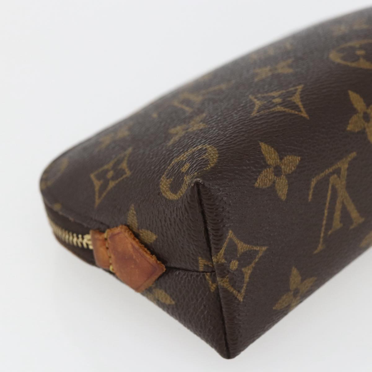 LOUIS VUITTON Monogram Pochette Cosmetic PM Pouch M43998 LV Auth 165946