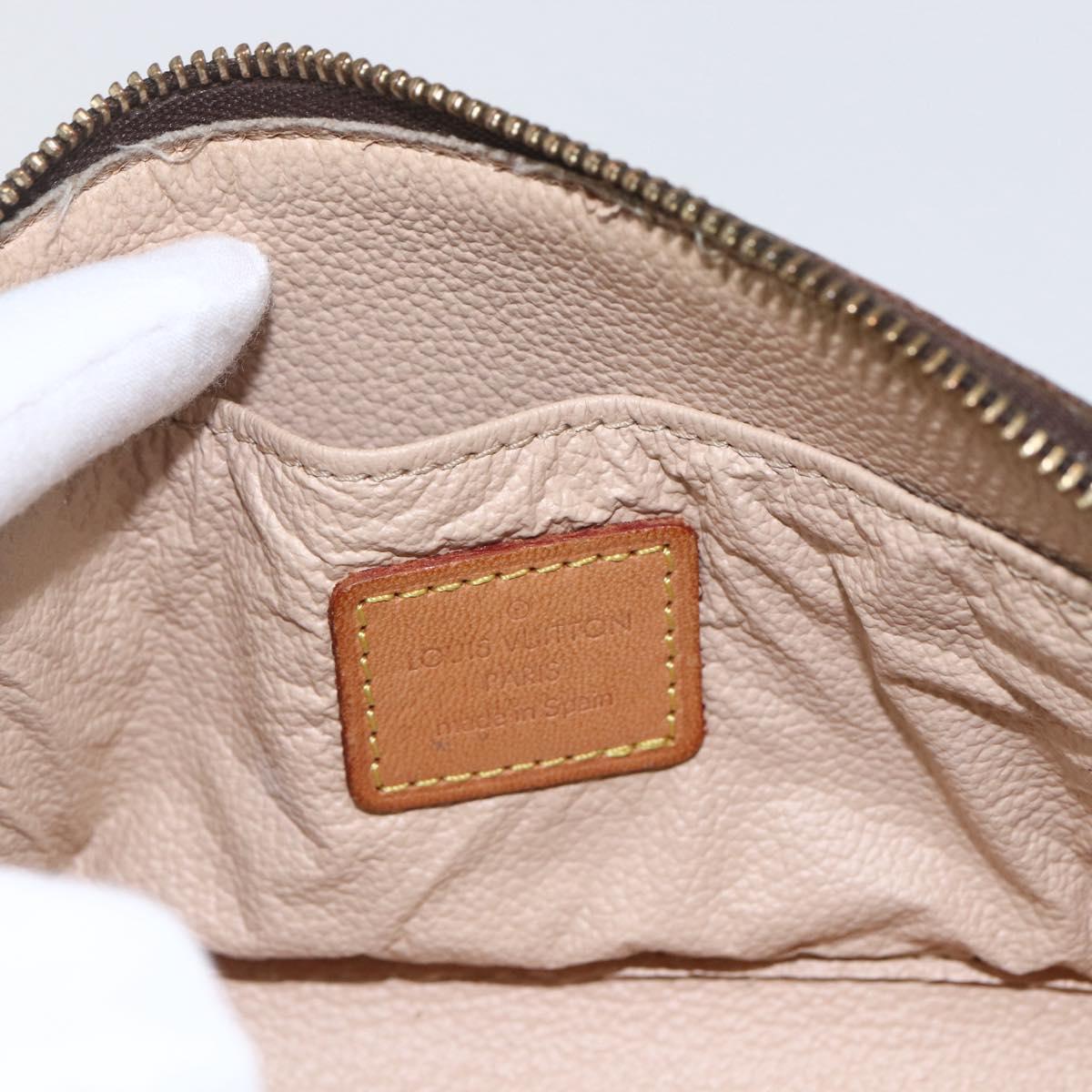 LOUIS VUITTON Monogram Pochette Cosmetic PM Pouch M43998 LV Auth 165946