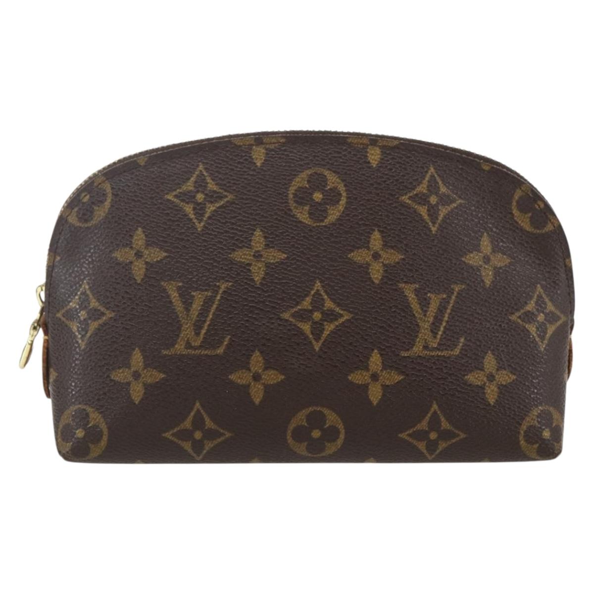 LOUIS VUITTON Monogram Pochette Cosmetic PM Pouch M43998 LV Auth 165946