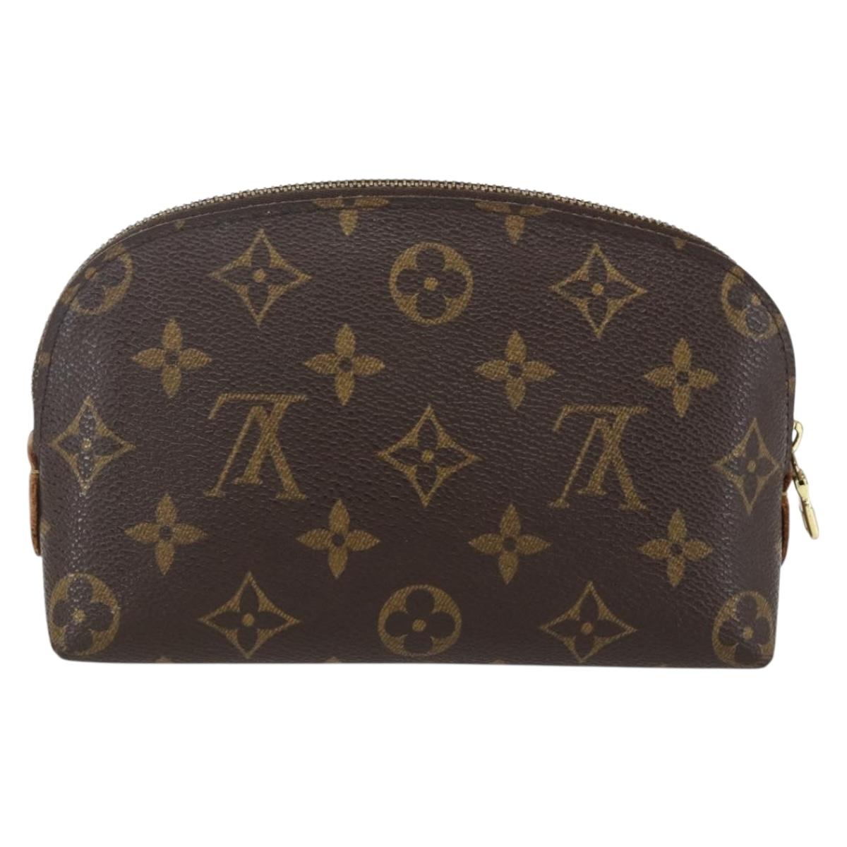 LOUIS VUITTON Monogram Pochette Cosmetic PM Pouch M43998 LV Auth 165946