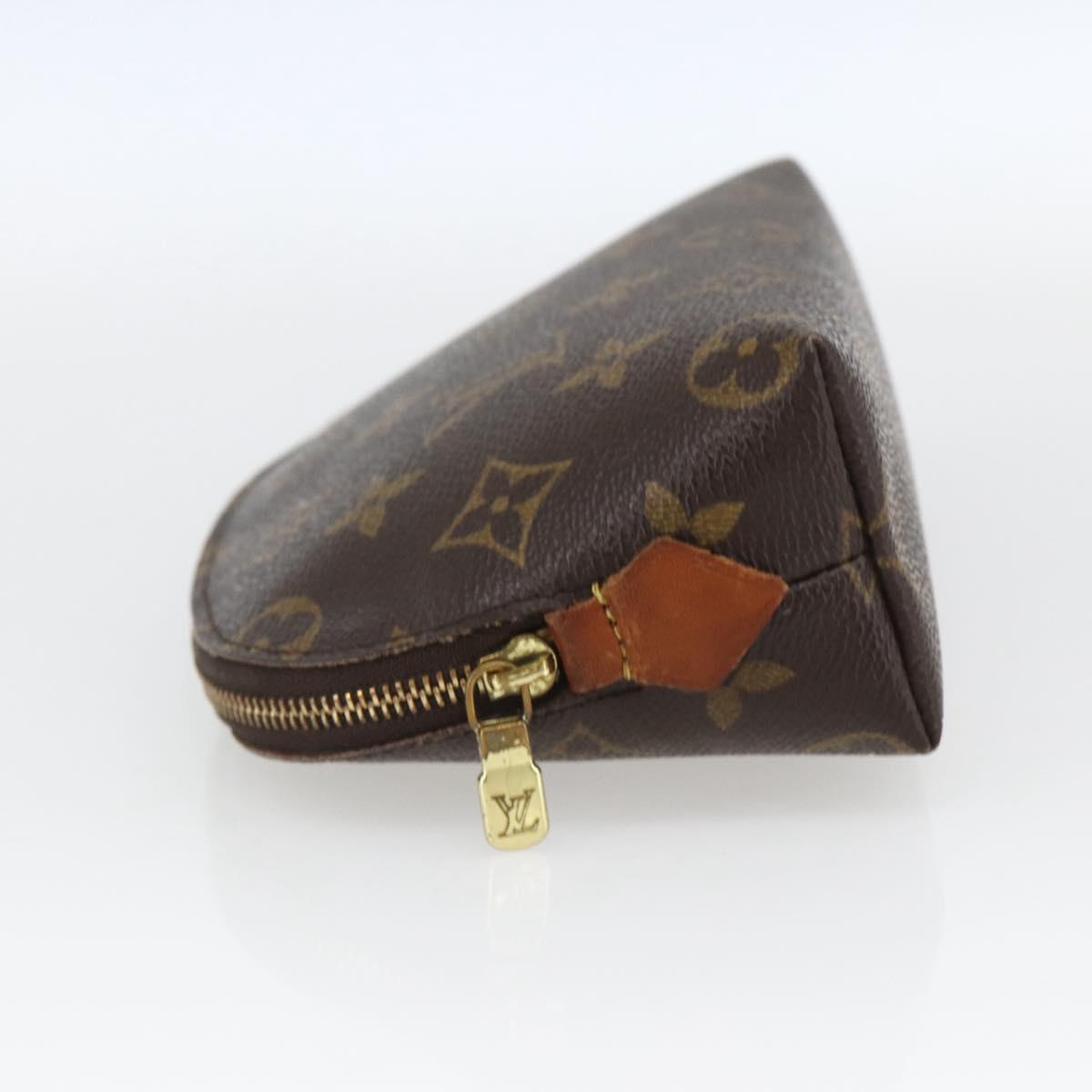 LOUIS VUITTON Monogram Pochette Cosmetic PM Pouch M43998 LV Auth 165946