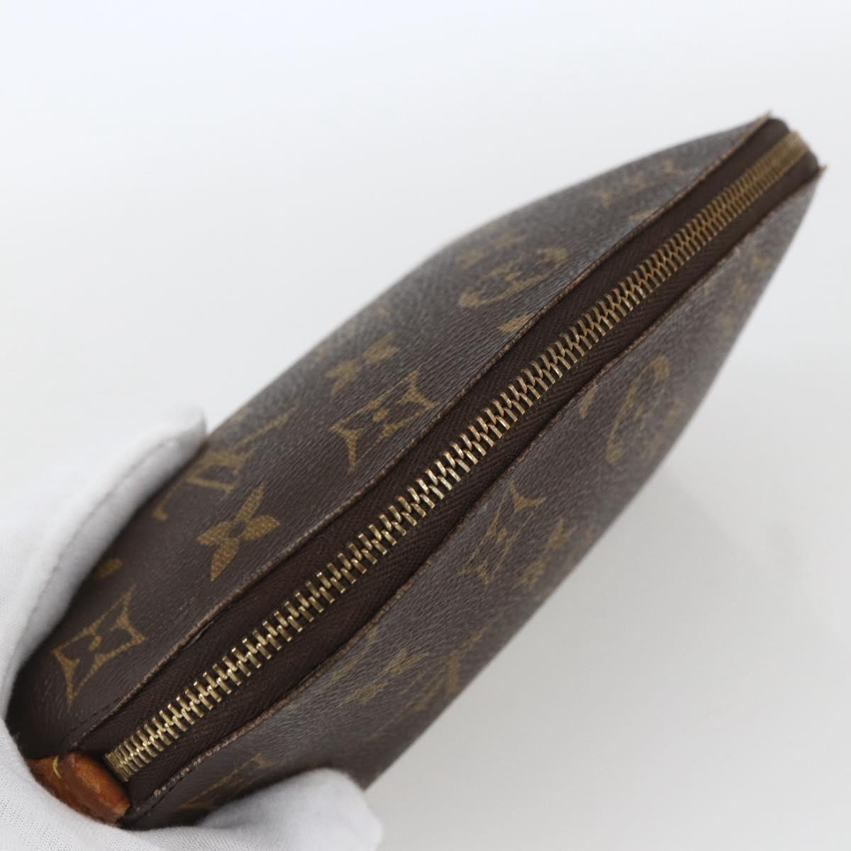 LOUIS VUITTON Monogram Pochette Cosmetic PM Pouch M43998 LV Auth 165946