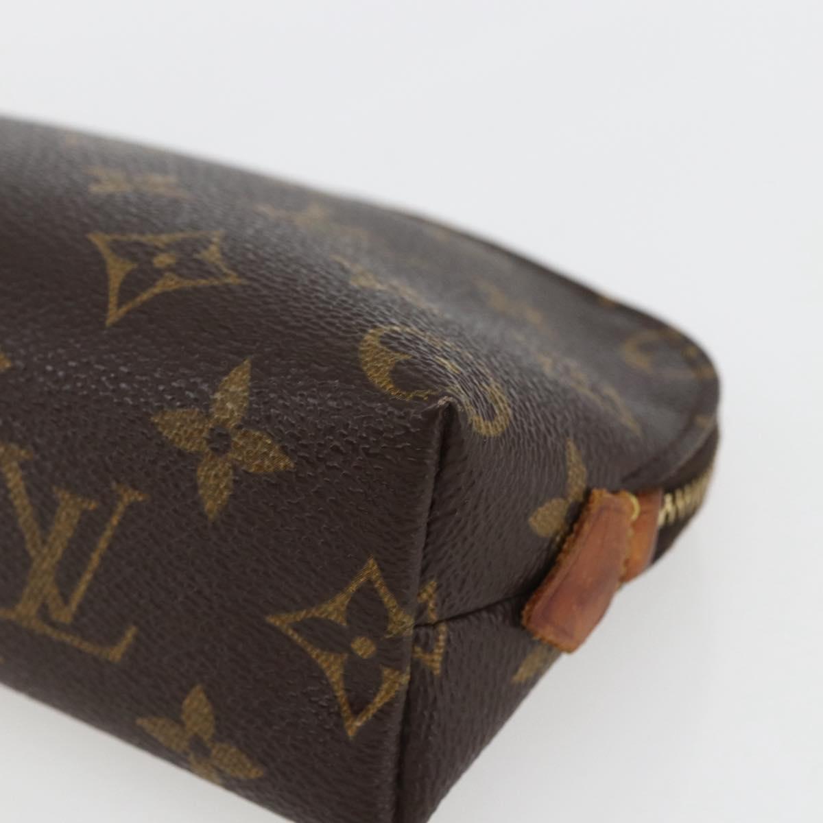 LOUIS VUITTON Monogram Pochette Cosmetic PM Pouch M43998 LV Auth 165946