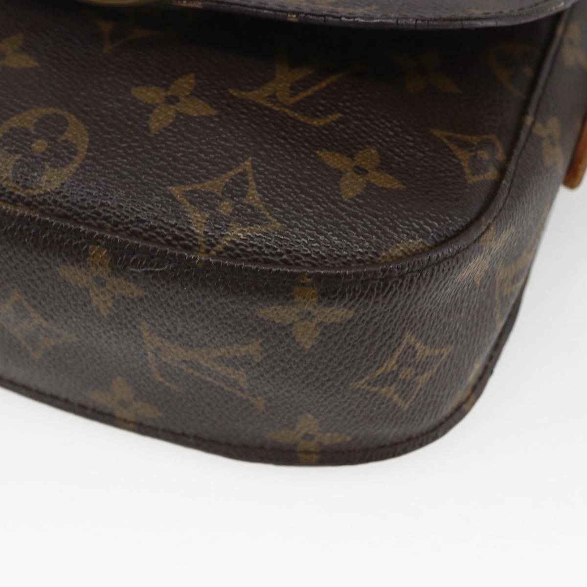 LOUIS VUITTON Monogram Saint Cloud PM Shoulder Bag M51244 LV Auth 165973