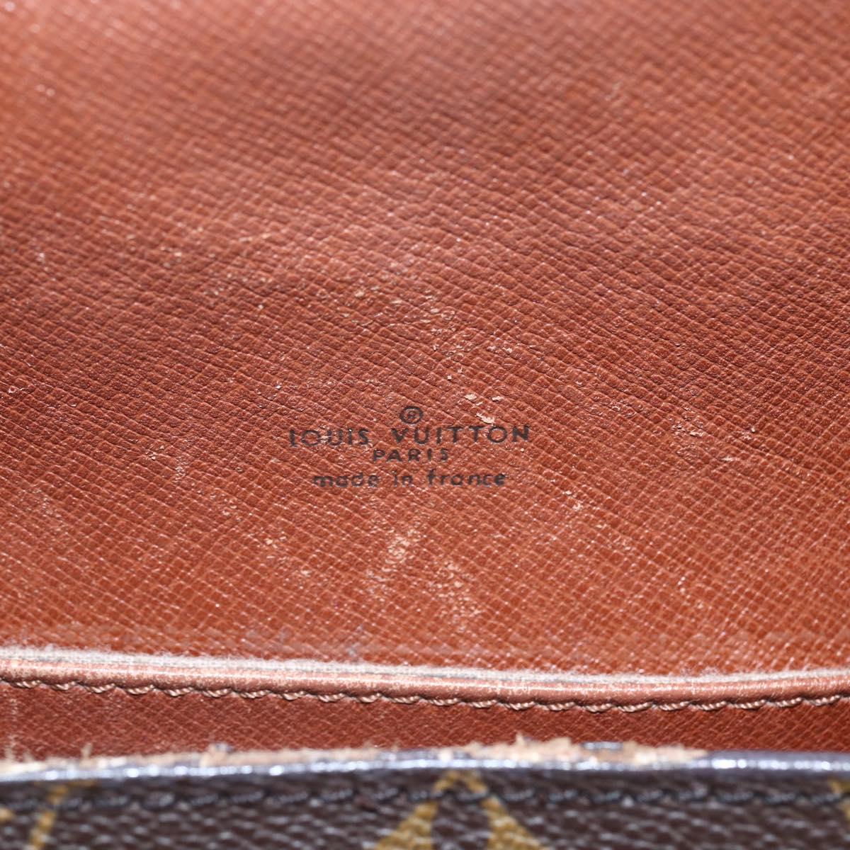 LOUIS VUITTON Monogram Saint Cloud PM Shoulder Bag M51244 LV Auth 165973