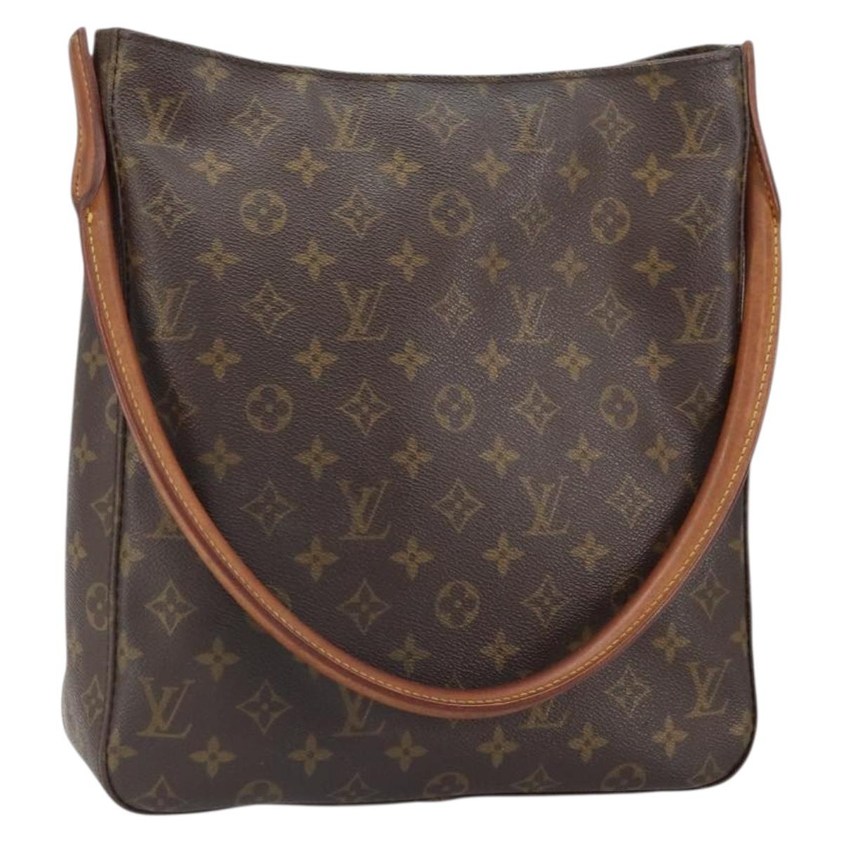LOUIS VUITTON Monogram Looping GM Shoulder Bag M51145 LV Auth 166025