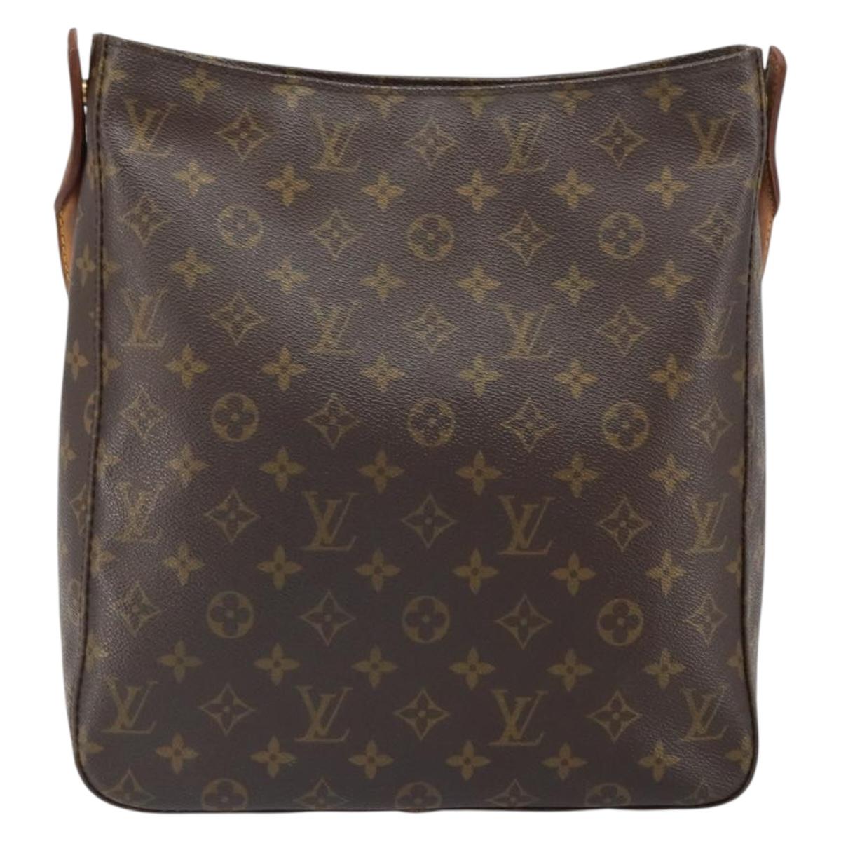 LOUIS VUITTON Monogram Looping GM Shoulder Bag M51145 LV Auth 166025