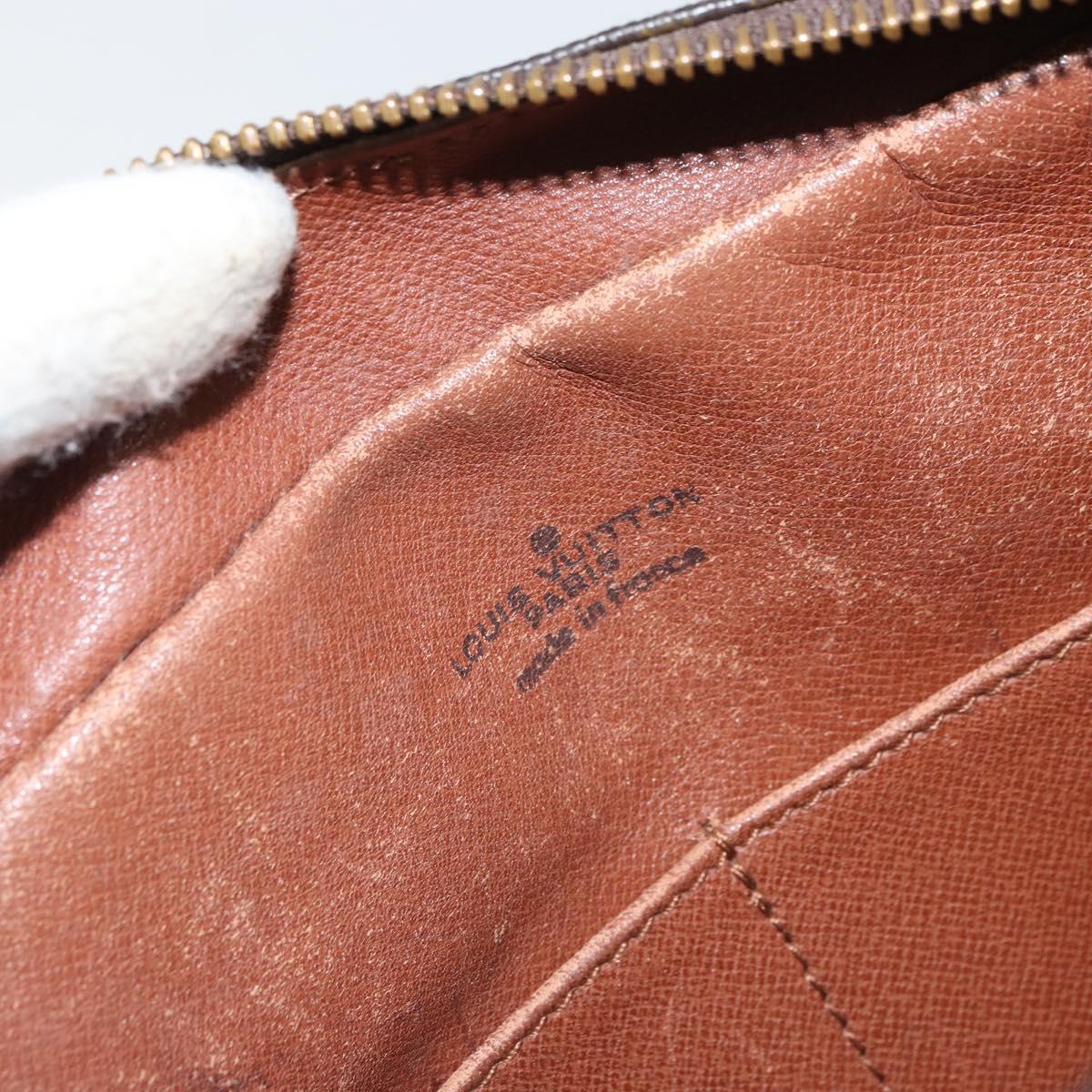 LOUIS VUITTON Monogram Compiegne 28 Clutch Bag M51845 LV Auth 166032