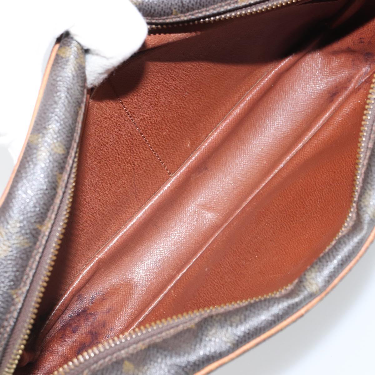 LOUIS VUITTON Monogram Compiegne 28 Clutch Bag M51845 LV Auth 166032