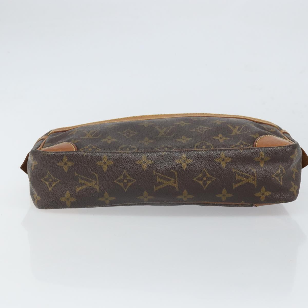 LOUIS VUITTON Monogram Compiegne 28 Clutch Bag M51845 LV Auth 166032