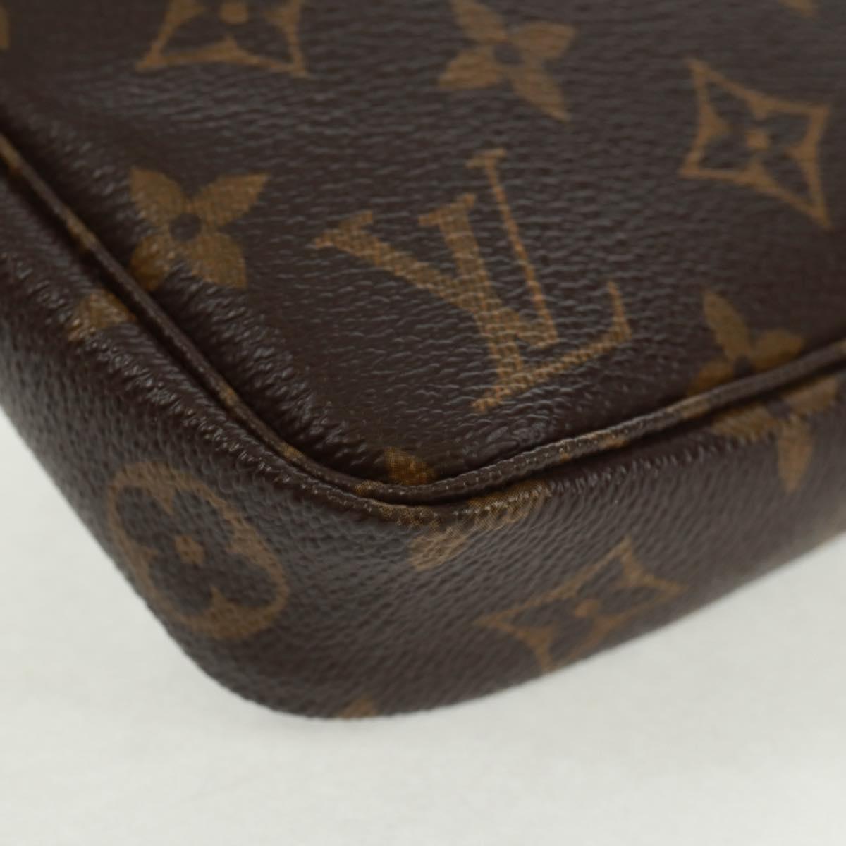LOUIS VUITTON Monogram Panda Pochette Accessoires Pouch M51981 LV Auth 166046V
