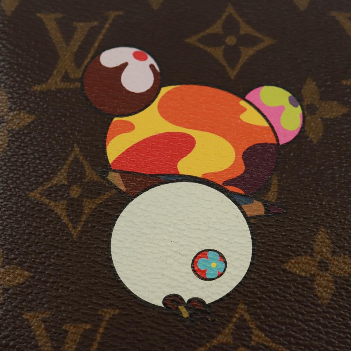 LOUIS VUITTON Monogram Panda Pochette Accessoires Pouch M51981 LV Auth 166046V