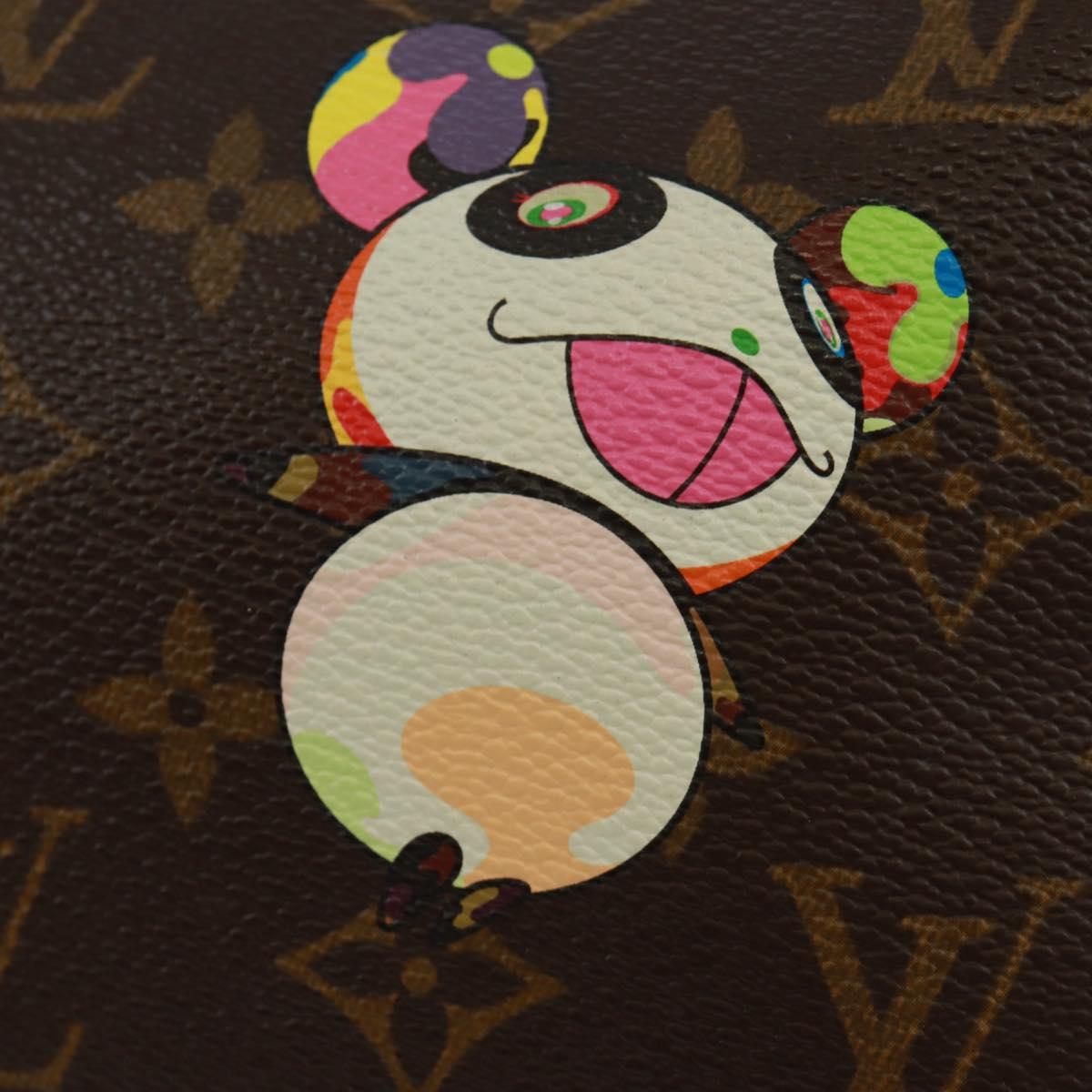 LOUIS VUITTON Monogram Panda Pochette Accessoires Pouch M51981 LV Auth 166046V