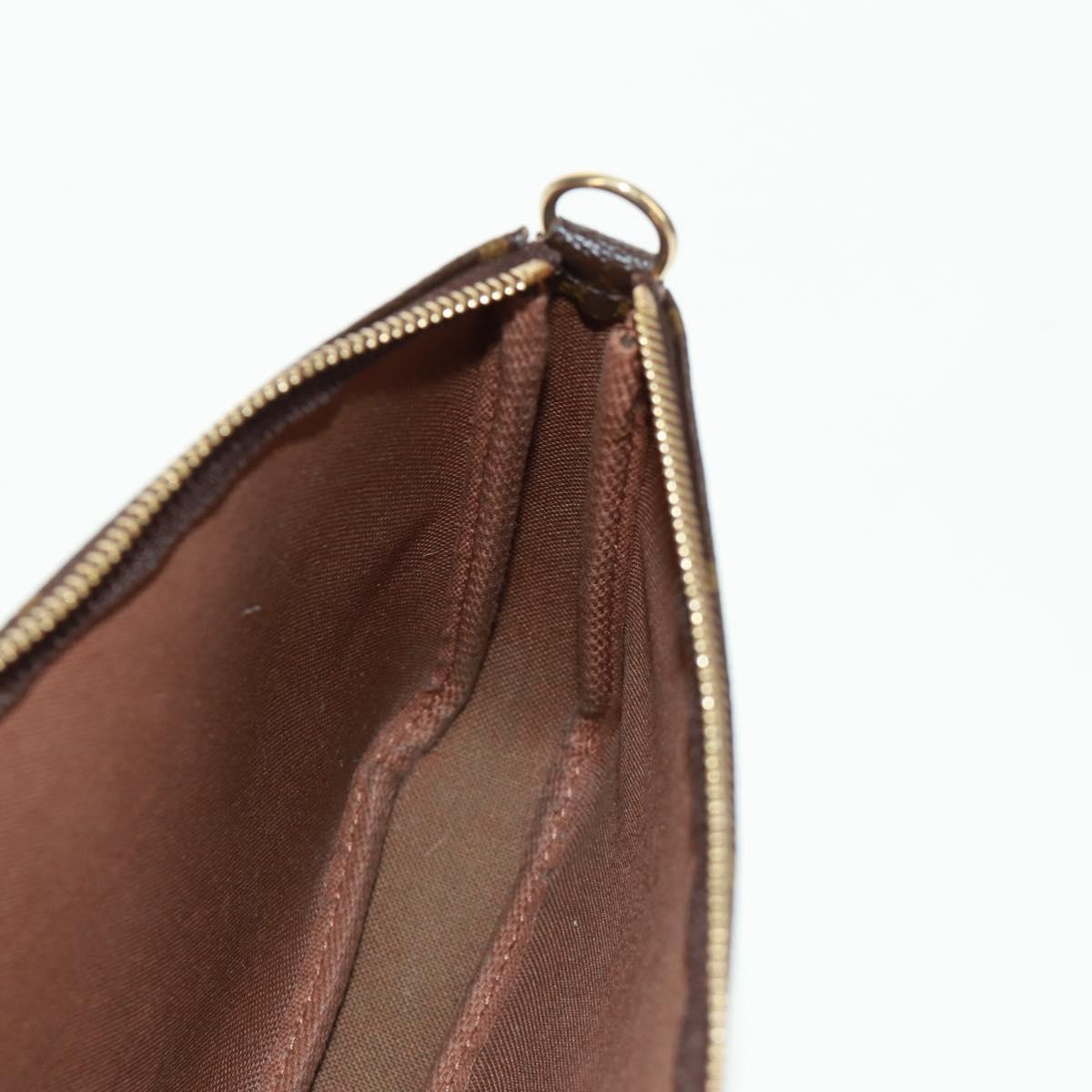 LOUIS VUITTON Monogram Panda Pochette Accessoires Pouch M51981 LV Auth 166046V