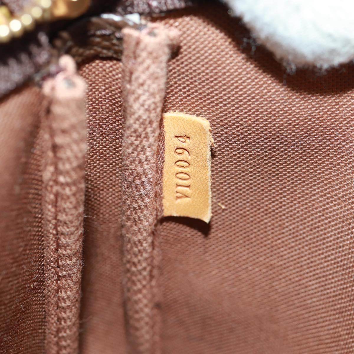 LOUIS VUITTON Monogram Panda Pochette Accessoires Pouch M51981 LV Auth 166046V