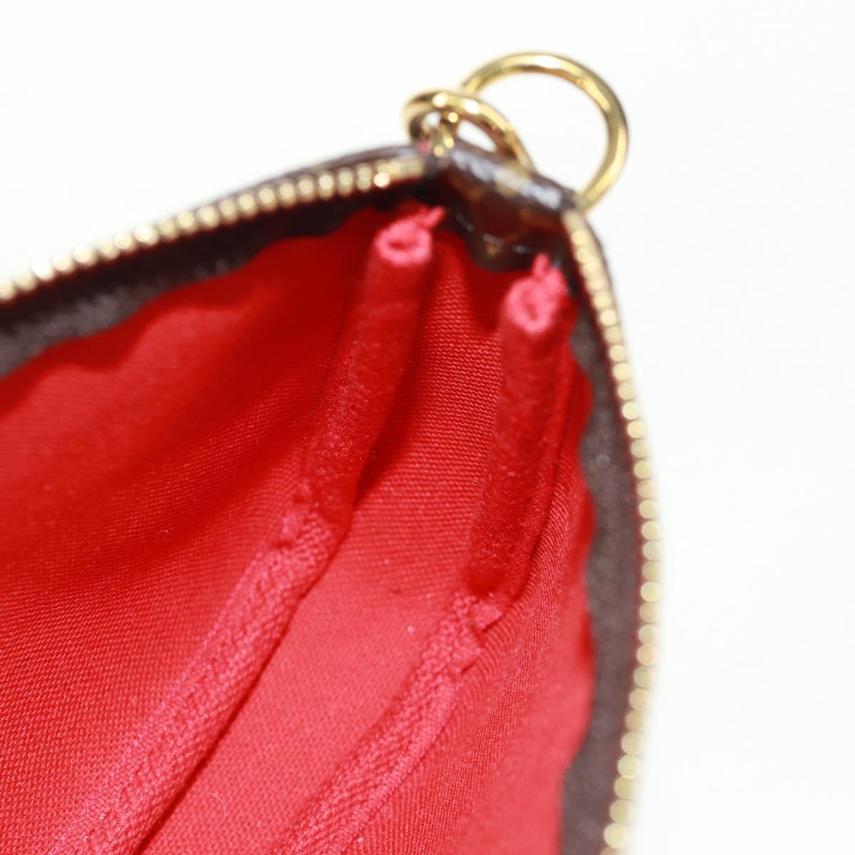 LOUIS VUITTON Monogram Vivienne Mini Pochette Accessoires M69976 LV Auth 166052SAM