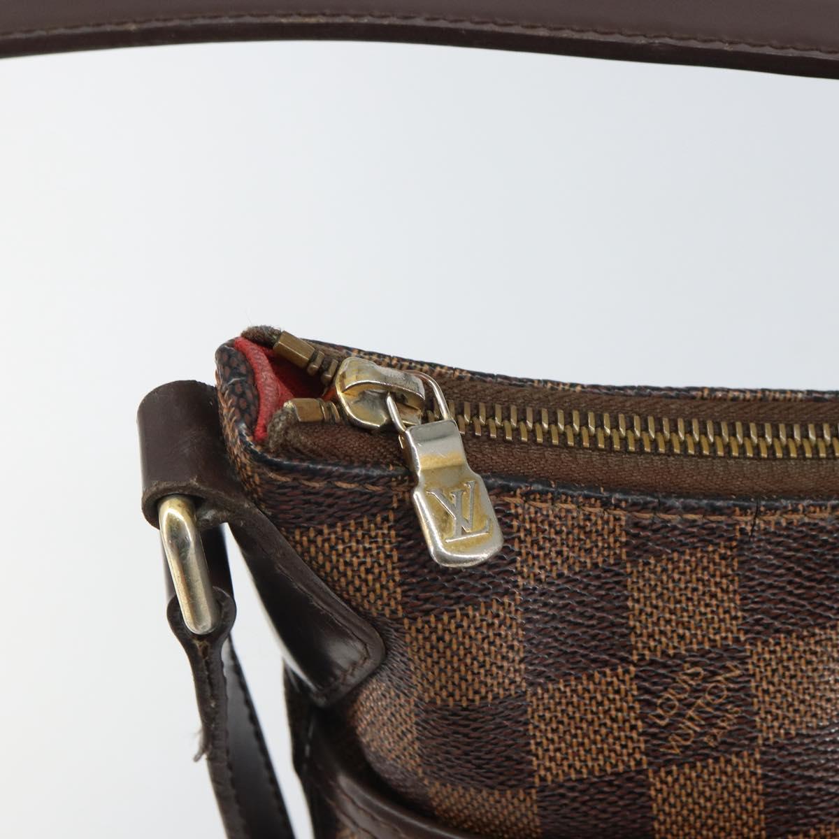 LOUIS VUITTON Damier Ebene Bloomsbury PM Shoulder Bag N42251 LV Auth 166111