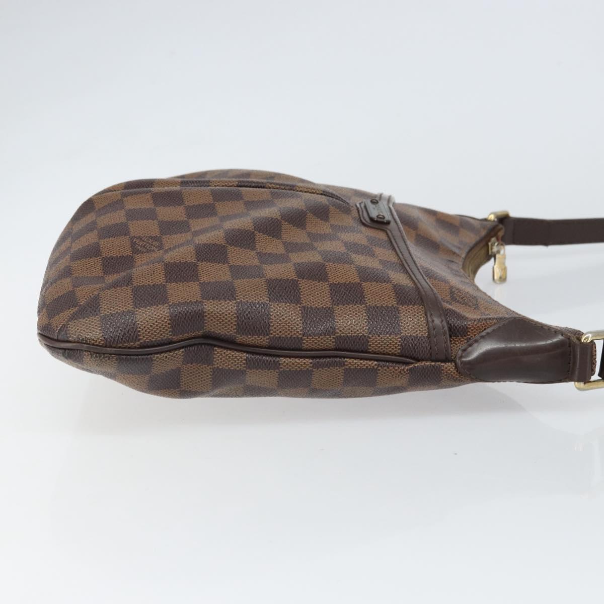 LOUIS VUITTON Damier Ebene Bloomsbury PM Shoulder Bag N42251 LV Auth 166111