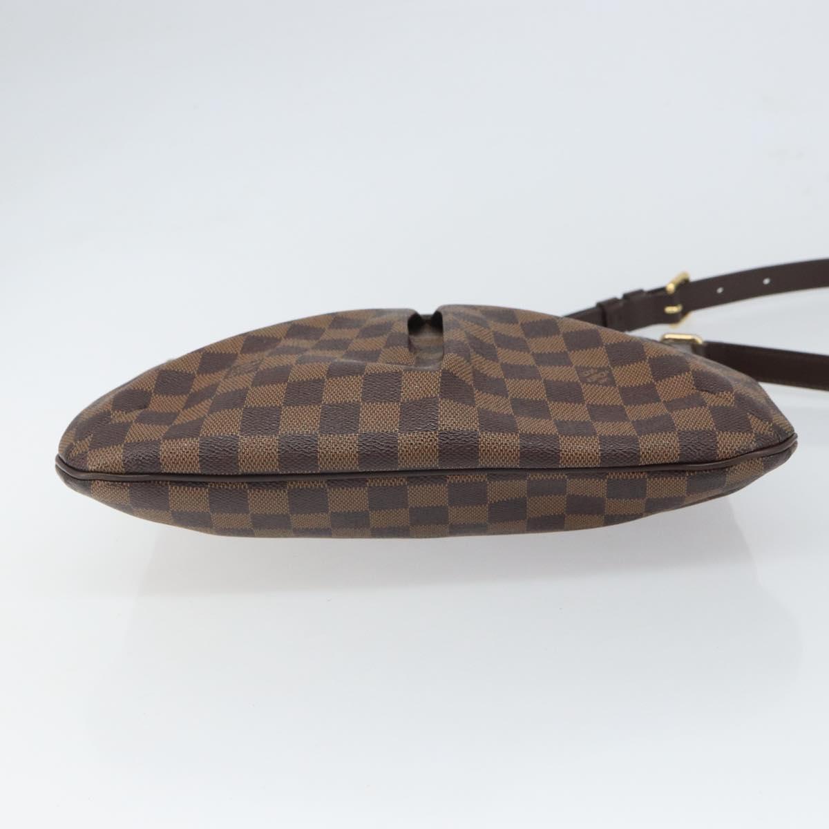 LOUIS VUITTON Damier Ebene Bloomsbury PM Shoulder Bag N42251 LV Auth 166111