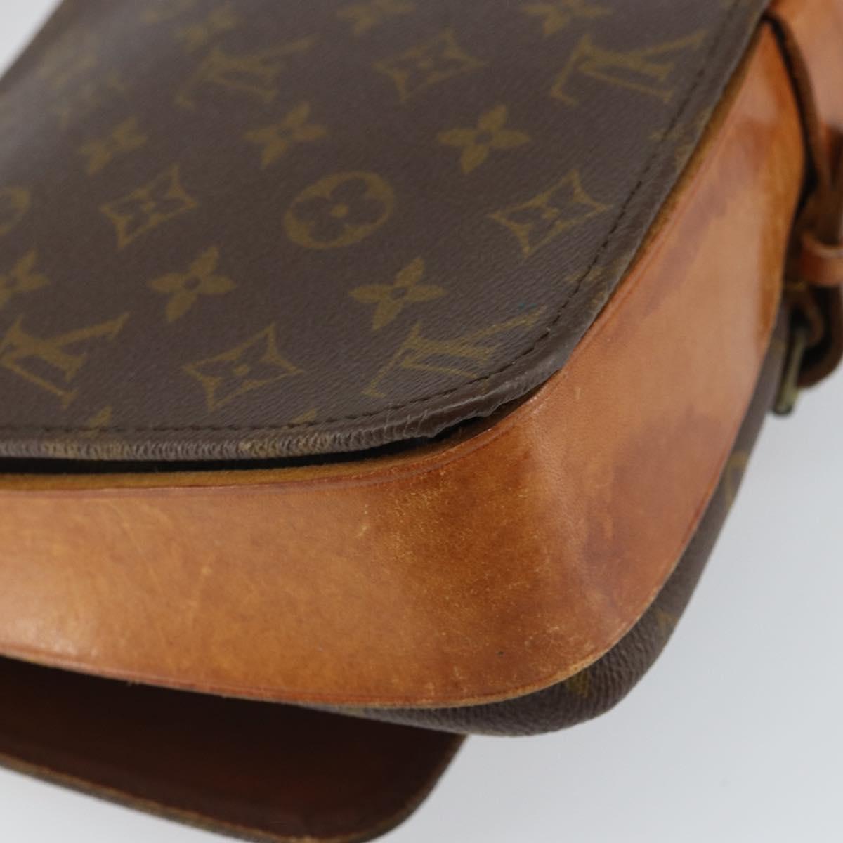 LOUIS VUITTON Monogram Cartouchiere GM Shoulder Bag M51252 LV Auth 166127