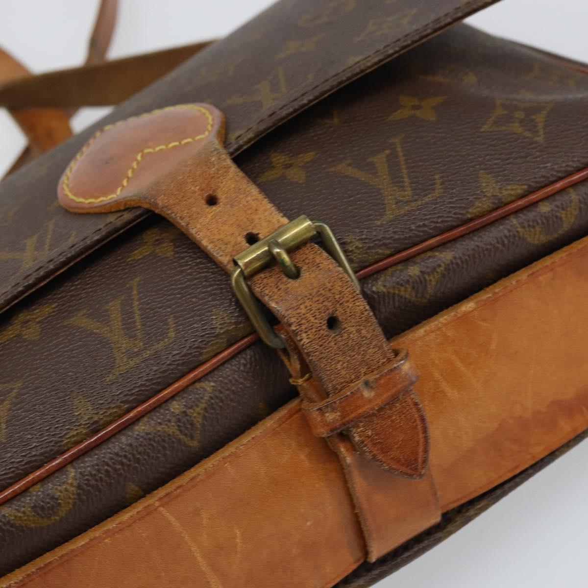 LOUIS VUITTON Monogram Cartouchiere GM Shoulder Bag M51252 LV Auth 166127