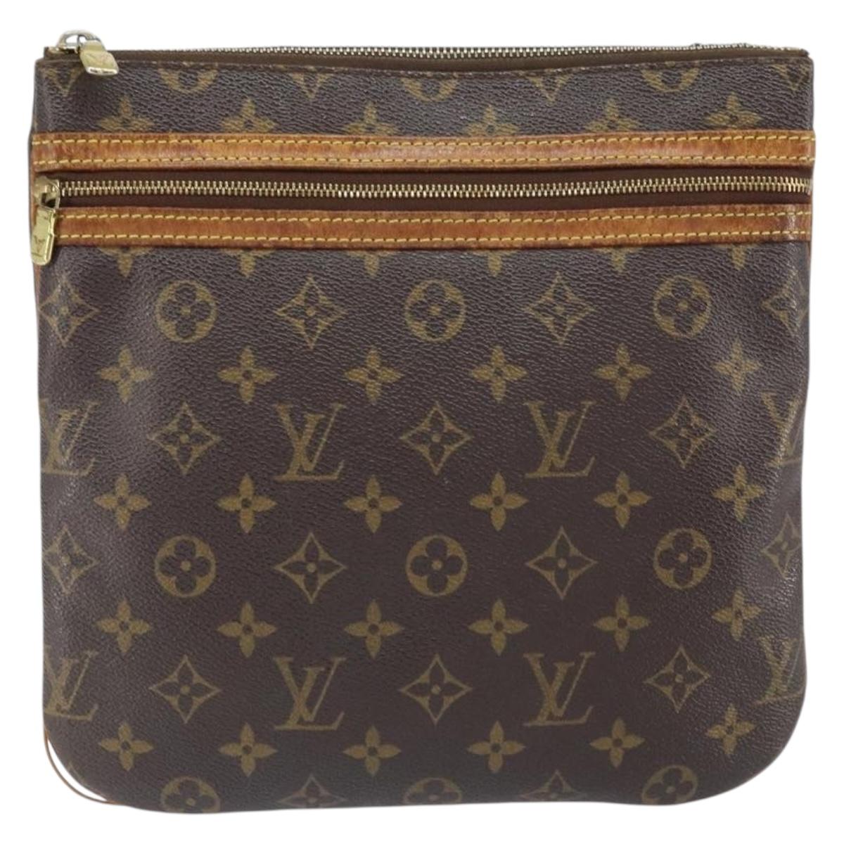 LOUIS VUITTON Monogram Pochette Bosphore Shoulder Bag M40044 LV Auth 166163