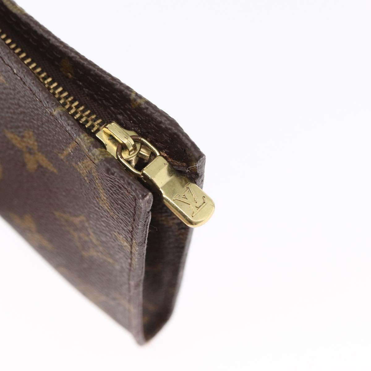 LOUIS VUITTON Monogram Bucket GM Accessory Pouch LV Auth 166179
