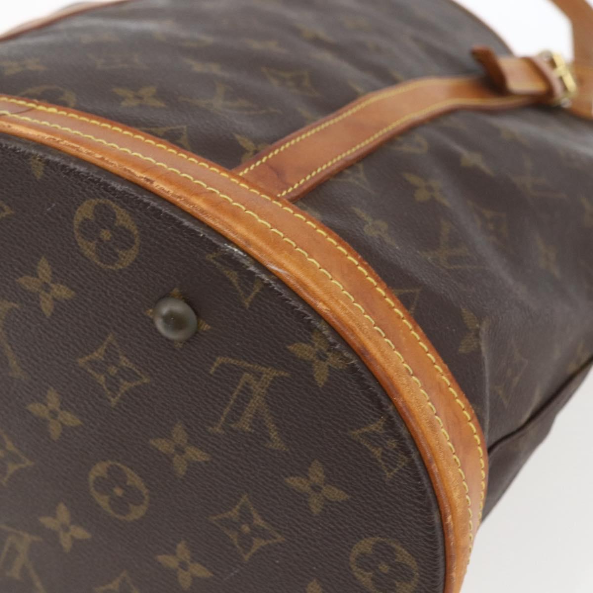 LOUIS VUITTON Monogram Bucket GM Shoulder Bag M42236 LV Auth 166180