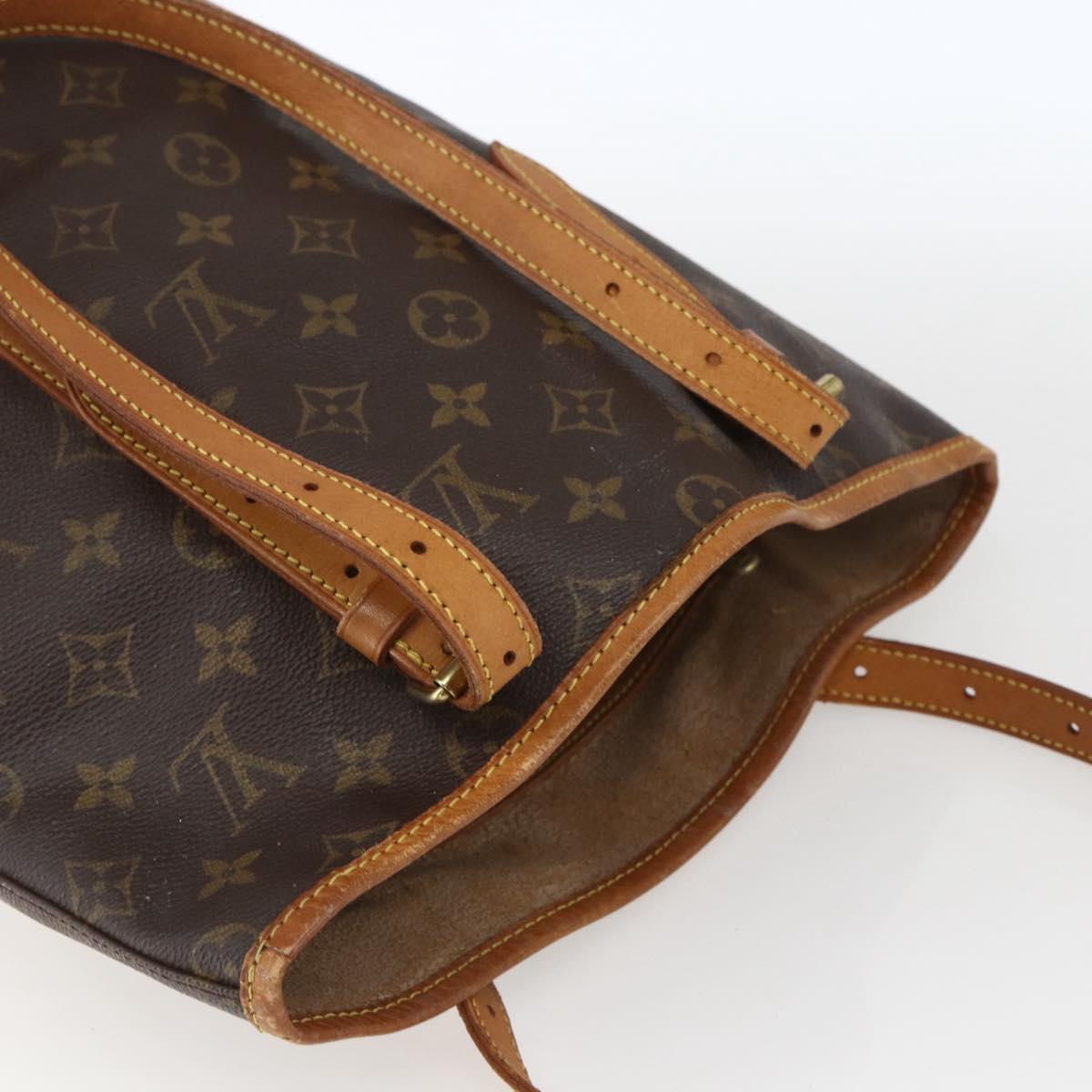 LOUIS VUITTON Monogram Bucket GM Shoulder Bag M42236 LV Auth 166180
