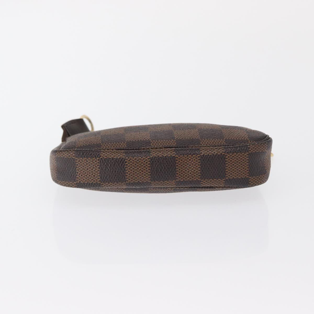 LOUIS VUITTON Damier Ebene Mini Pochette Accessoires Pouch N58009 Auth 166200A