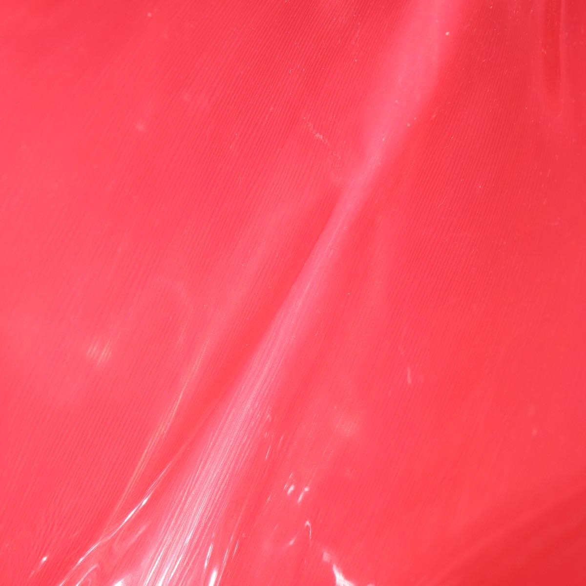 LOUIS VUITTON Epi Plage Via Hand Bag Vinyl Red Grenadine M92152 LV Auth 166226A