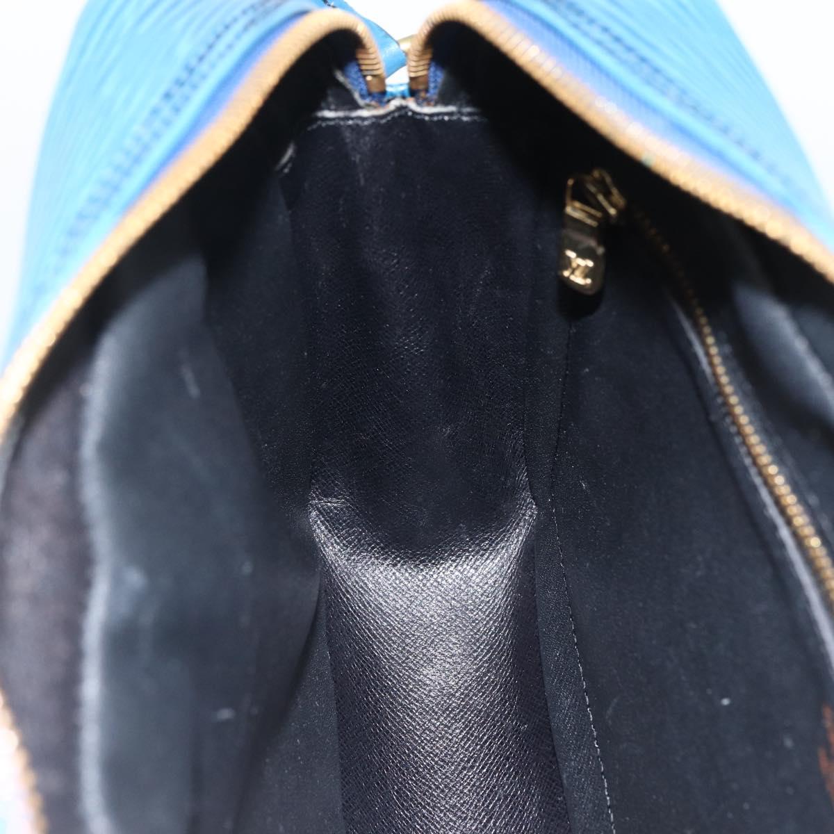 LOUIS VUITTON Epi Trocadero 27 Shoulder Bag Blue M52315 LV Auth 166231A