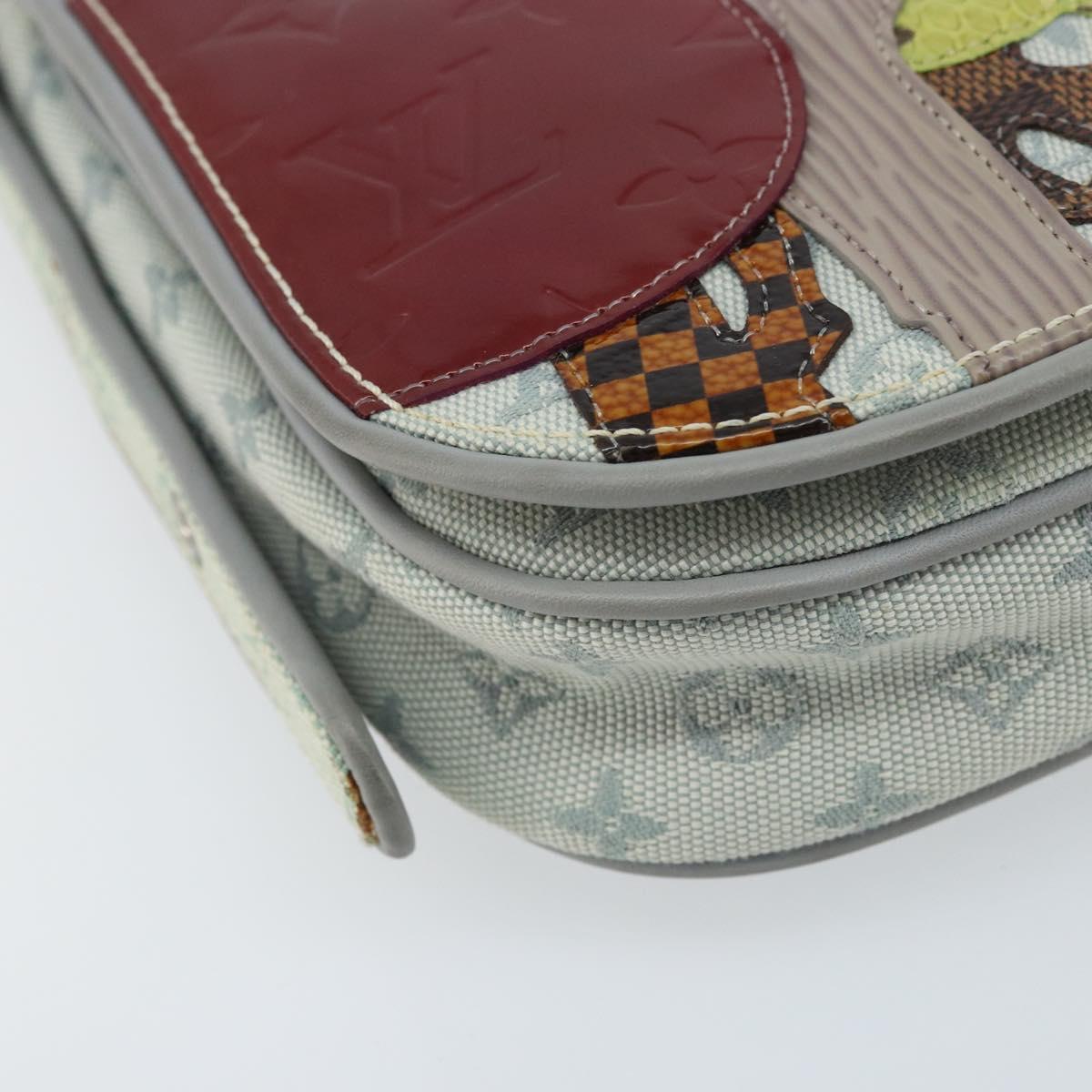 LOUIS VUITTON Monogram Mini Musette Comte de Fée Bag Gray M92279 LV Auth 166232V