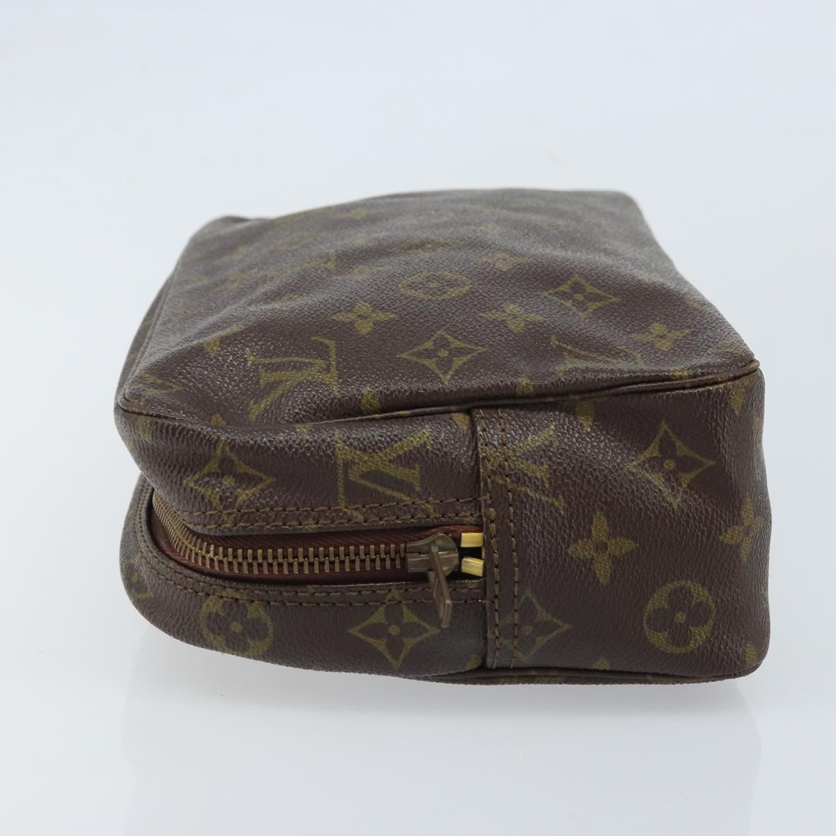 LOUIS VUITTON Monogram Trousse Toilette 28 Clutch Bag M47522 LV Auth 166236