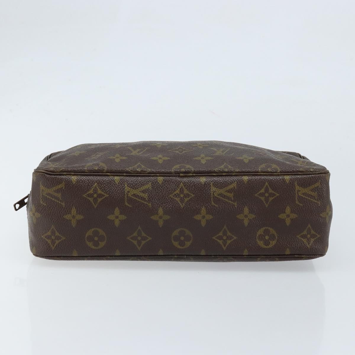 LOUIS VUITTON Monogram Trousse Toilette 28 Clutch Bag M47522 LV Auth 166236