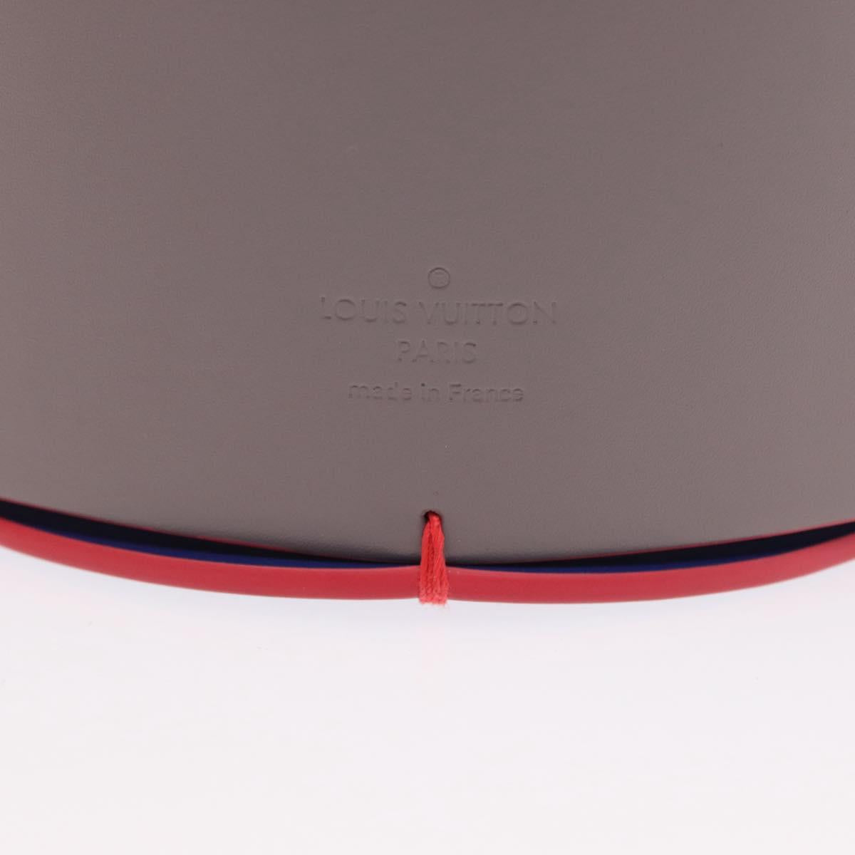 LOUIS VUITTON Overlay Bowl Leather Multicolor GI0322 LV Auth 166243SAM