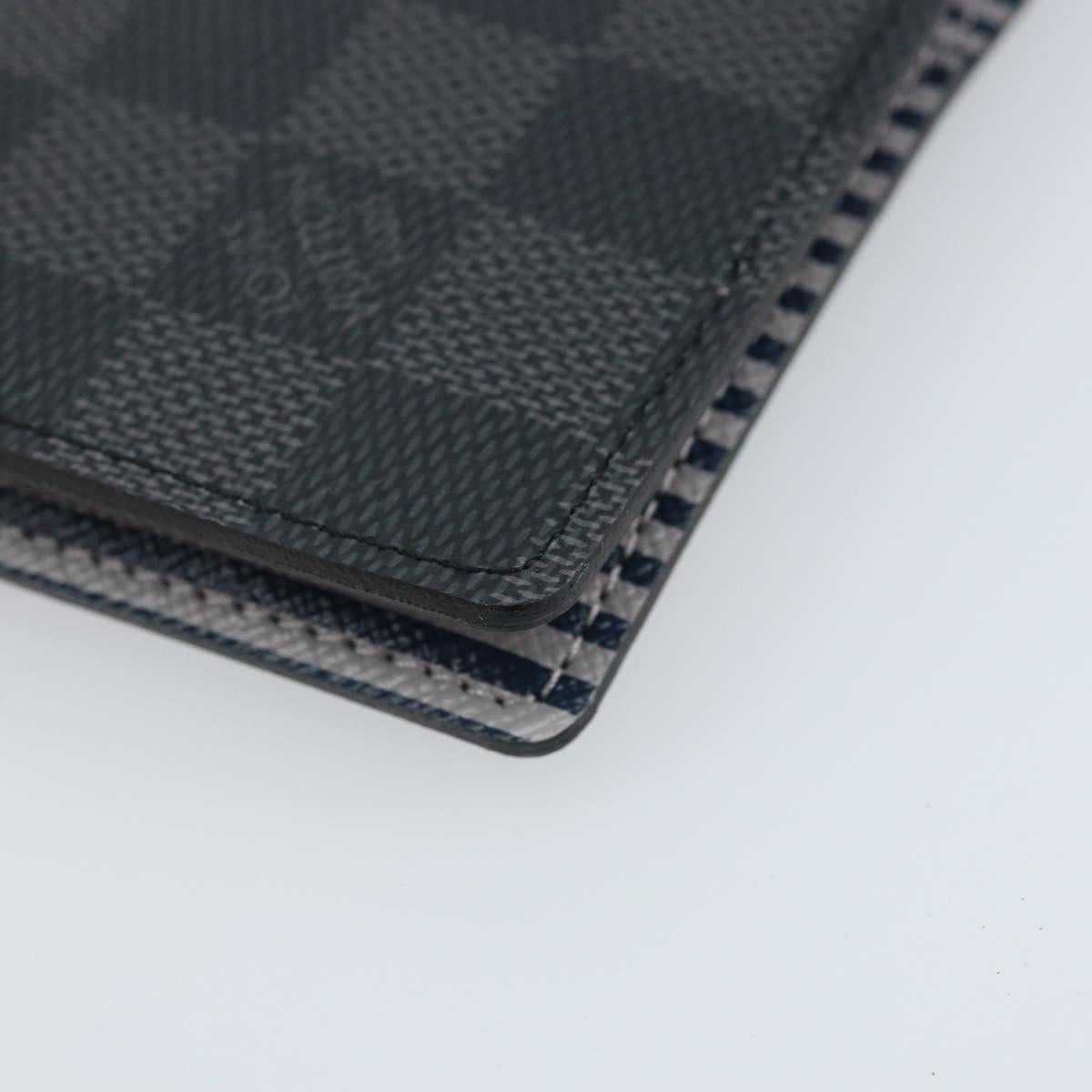 LOUIS VUITTON Damier Graphite Agenda PM Day Planner Cover R20030 LV Auth 166250V