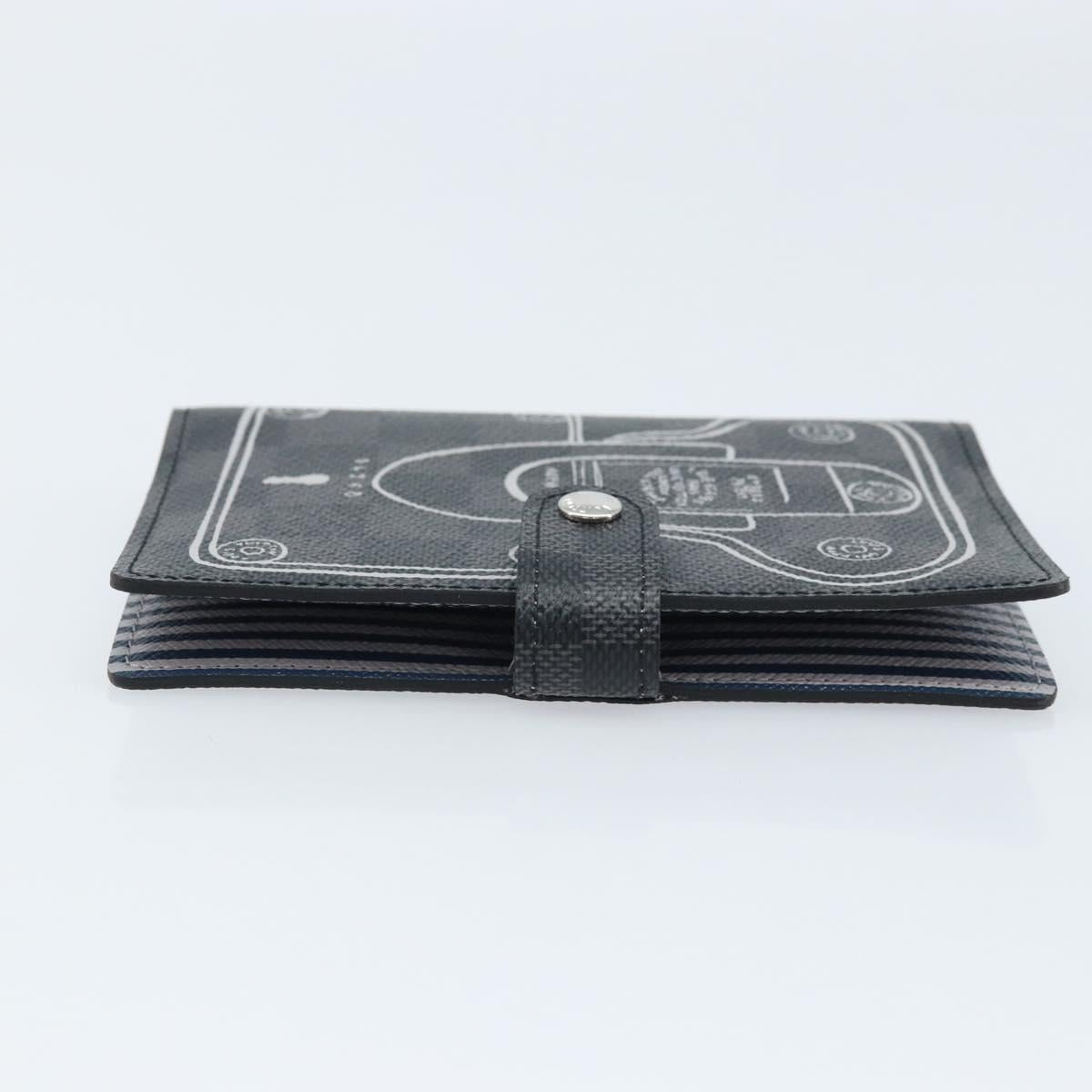 LOUIS VUITTON Damier Graphite Agenda PM Day Planner Cover R20030 LV Auth 166250V