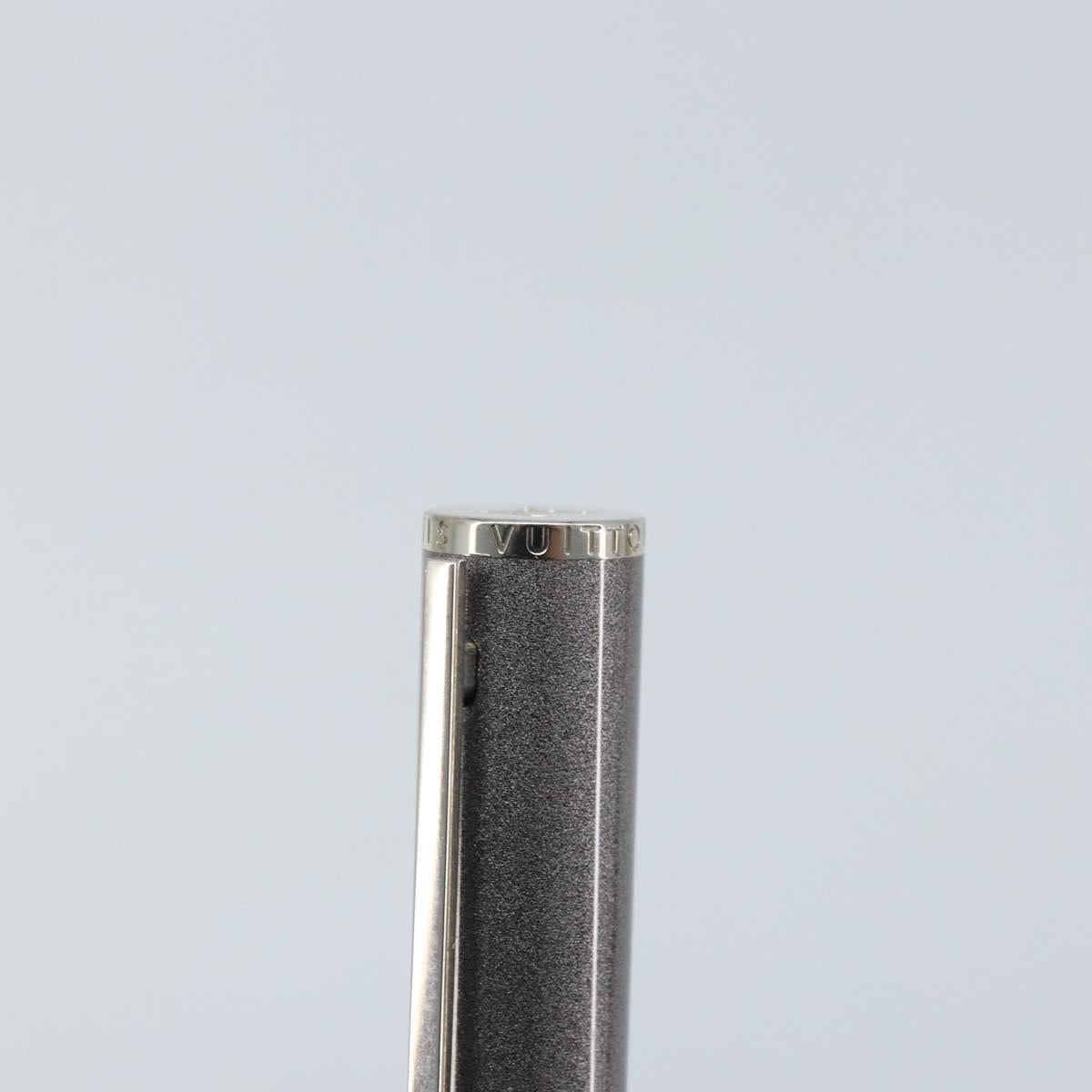 LOUIS VUITTON Jetligne Pen metal Gray N79258 LV Auth 166252