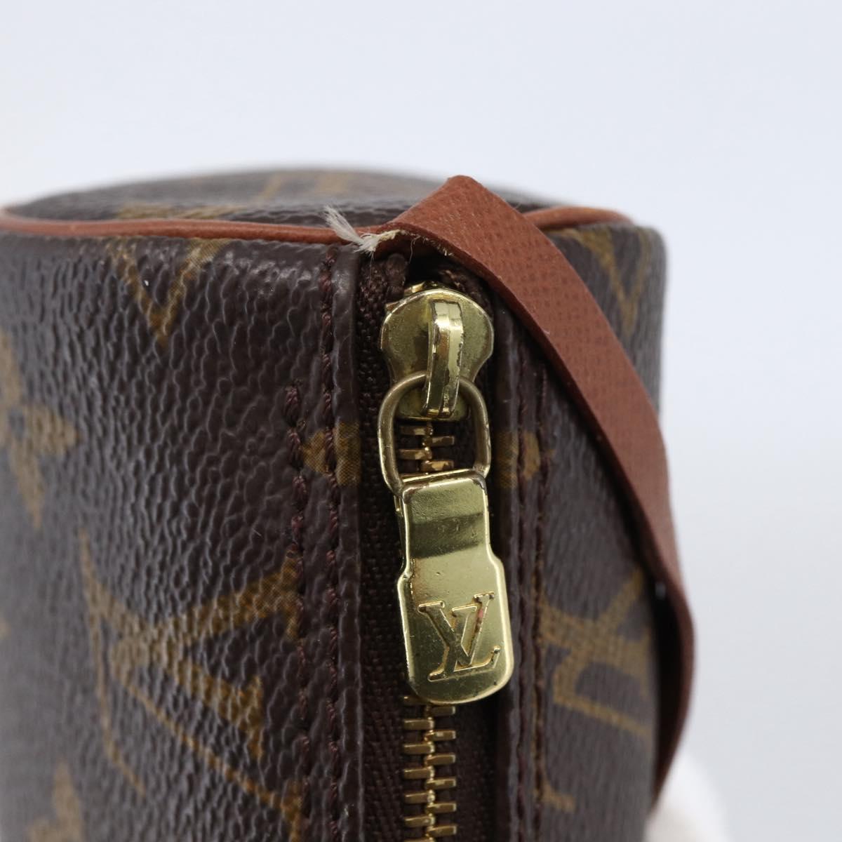 LOUIS VUITTON Monogram Papillon Pouch LV Auth 166258A