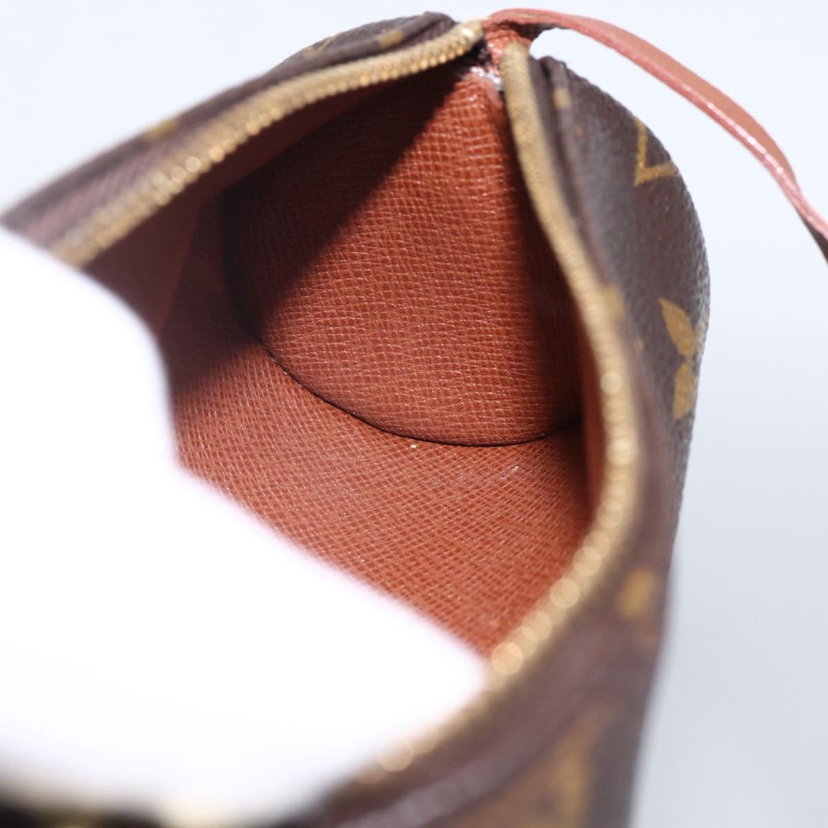 LOUIS VUITTON Monogram Papillon Pouch LV Auth 166258A